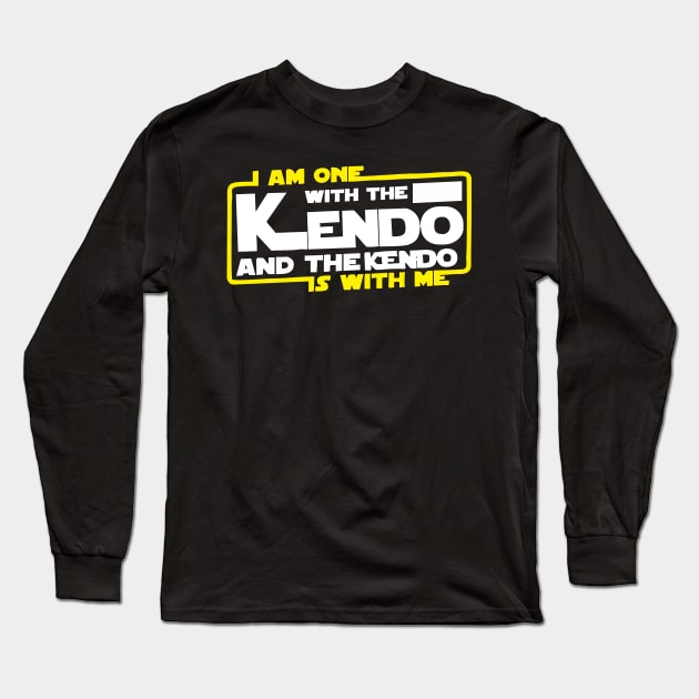 One with the Kendo Long Sleeve T-Shirt by KinshoTsuba